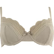 Soutien gorge armatures coton bio GRIS CLAIR 100D
