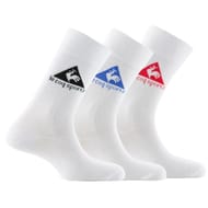 3 paires de mi chaussettes jersey Le Coq Sportif BLANC 7070 T43/46