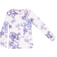Tee shirt manches longues femme ECRU AOP FLOWERS T38\40