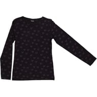 Tee shirt manches longues femme BLACK AOP CATS T46\48