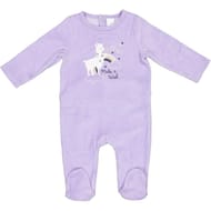 Dors bien velours fille LILAS 18 MOIS