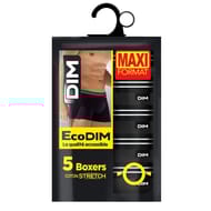 Lot de 5 boxers homme Ecodim Dim 0HZ NOIR/NOIR/NOIR/NOIR T4
