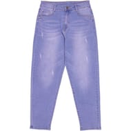 Pantalon denim femme STONE T36