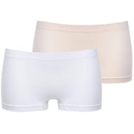 Lot de 2 shorties ligne Zen Attitude Billet Doux HZY BLANC + BLANC/BLUSH T34/36