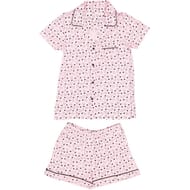 Pyjama short femme AOP ROSE T50/52