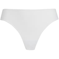 Tanga dentelle ligne resille floral Well BLANC 44/46