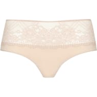 Shorty dentelle ligne Résille floral Well NUDE 40/42