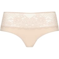Shorty dentelle ligne Résille floral Well NUDE 44/46