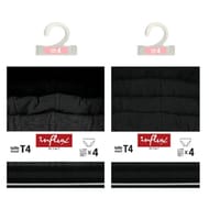 Lot de 4 slips unis homme 2305 GRIS/ANT/NOIR/NOIR T5