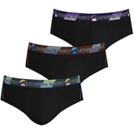 Lot de 3 slips Training homme Athena 2300 N CB/N CR/N CV T4