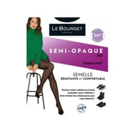 Collant semi opaque mat 35D Epure Le Bourget NOIR T1-2