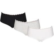 Lot de 3 shorties unis LOT REVE BLC+NOIR+GRIS CHINE 46/48