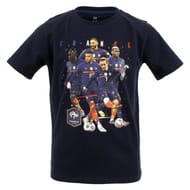 Tee shirt multi joueurs enfant MARINE/ROUGE 6ANS