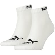 Lot de 2 paires de socquettes quarter sport homme Puma BLANC 002 T43\46