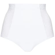 Cullotte dentelle taille haute ligne Allure Well BLANC T44