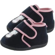 Bottillon velcro fille MARINE/ROSE CHAT 27