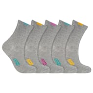 5 paires de mi chaussettes enfant ECODIM GRIS CLAIR CHINE 35\38