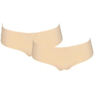 Lot de 2 shorties micro recyclé ligne Invisi BEIGE NUDE 42/44