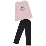 Pyjama long manches longues femme ROSE T50\52