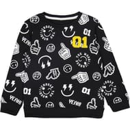 Sweat shirt garçon NOIR 14 ANS