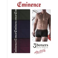 Lot de 3 boxers Business homme Eminence BORDEUX - 2510 T5