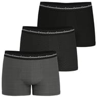 Lot de 3 boxers homme Business print Eminence 2400 FANION/SEMI/NOIR T3