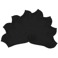 8 paires de socquettes invisibles unies femme NOIR 37\41