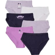 Lot de 6 slips fantasies fille LOT CHAT LILAS 4\5 ANS