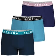 Lot de 3 boxers homme Easy Color Athena MARINE - 2450 T3