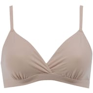 Soutien-gorge sans armatures croisé ligne Easy Seconde Peau Athena 0183 CAFE LATTE XL