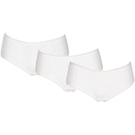 Lot de 3 shorties unis coton bio LOT BLANC 50/52
