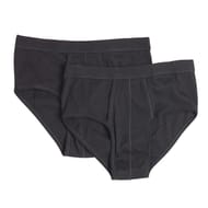 Lot de 2 slips noirs grande taille homme Influx NOIR/NOIR T6
