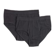 Lot de 2 slips noirs grande taille homme Influx NOIR/NOIR T9