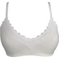Brassière coton finition dentelle bretelles fines ligne Oh! Mademoiselle Le Bourget 675 NATUREL 10 ANS