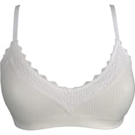 Brassière coton finition dentelle bretelles fines ligne Oh! Mademoiselle Le Bourget 675 NATUREL 12 ANS