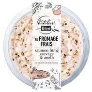 Atelier blini au fromage frais & saumon fumé sauvage 140g