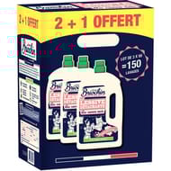 Briochin lessive au savon noir parfum bouquet floral 2+1