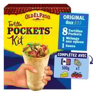 Old el paso kit tortilla pocket 375g