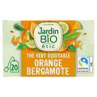 Jardin bio étic thé vert orange bergamote 30g
