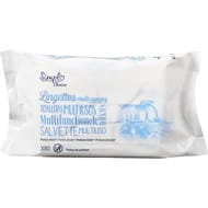 Simpl choice lingettes Multi-Usages parfum citron x80