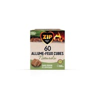 Zip allume-feux cubes naturels x60