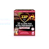 Zip allume-feux ultra-performants sachets x20