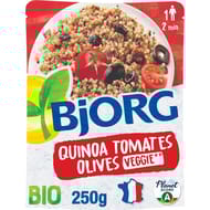 Bjorg quinoa tomate olive doy pack  bio 250g