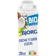 Bjorg crème coco légère bio 200 ml