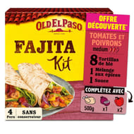 Old el paso kit fajita tomate poivron offre découverte 500g