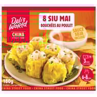 Delis World 8 siu mai bouchées au poulet 180g