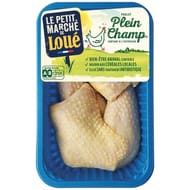 Le petit marché de Loué 2 cuisses de poulet jaune Plein Champ