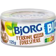 Bjorg terrine végétale forestière  bio 125g