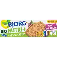 Bjorg nutri+ biscuits pavot goût passion bio 130g