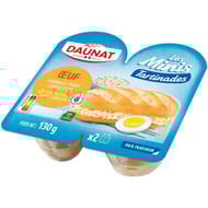 Daunat mini tartinade oeuf fromage frais ciboulette 130g
